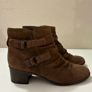 Paul Green Handmade Newbury Suede Slouchy Booties